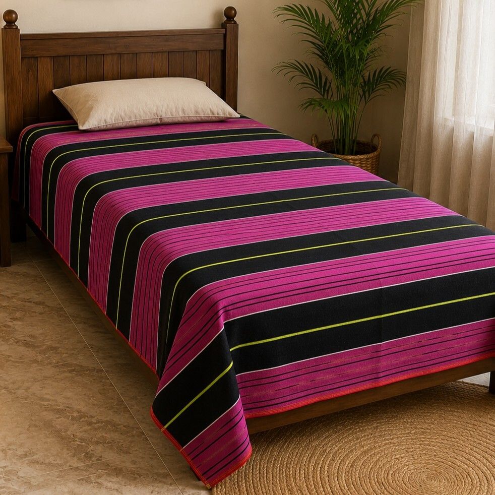 4 ft X 7 ft Polyester Dhurrie-image-7