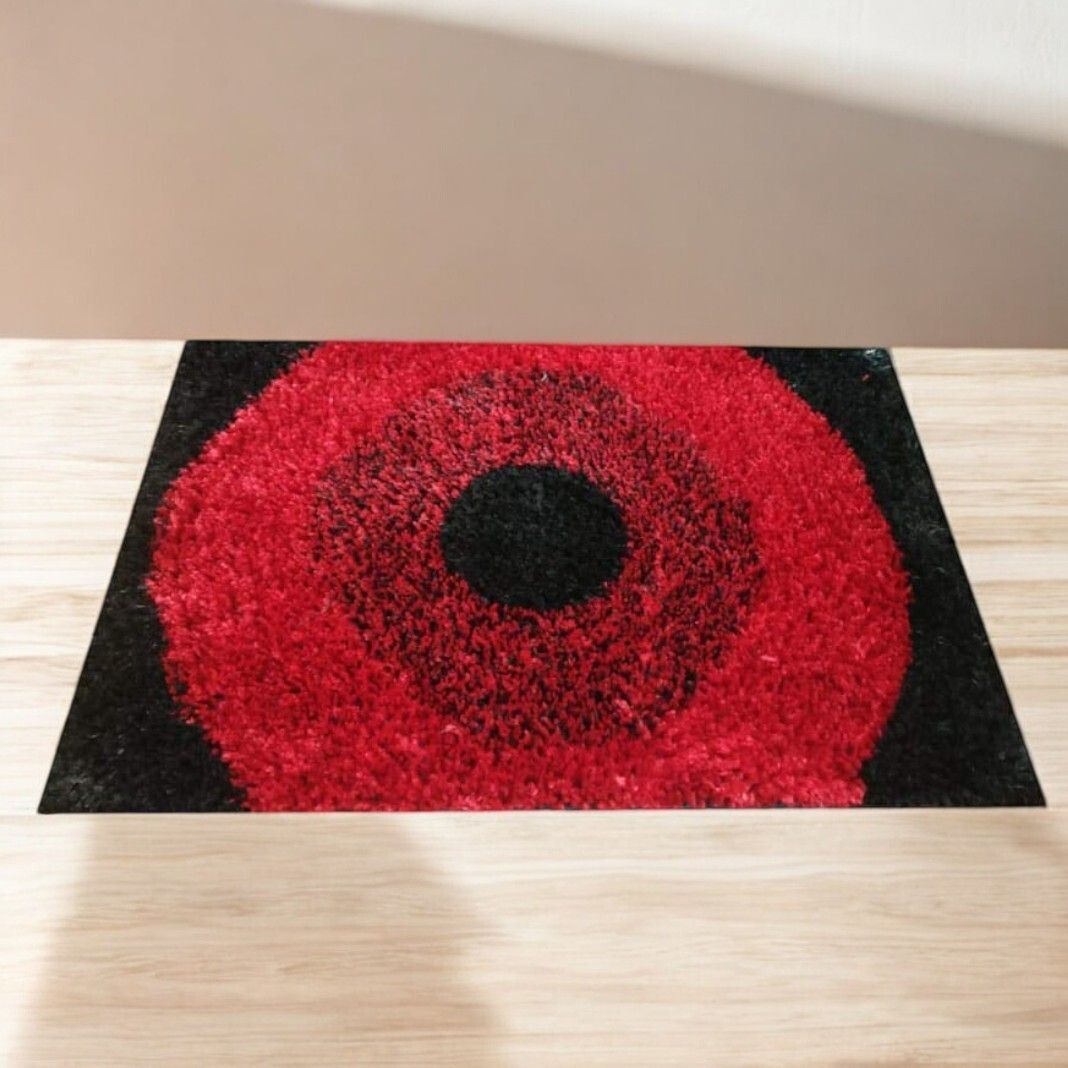 unfold happiness 16 cm X 24 cm Cotton Carpet-picture-36