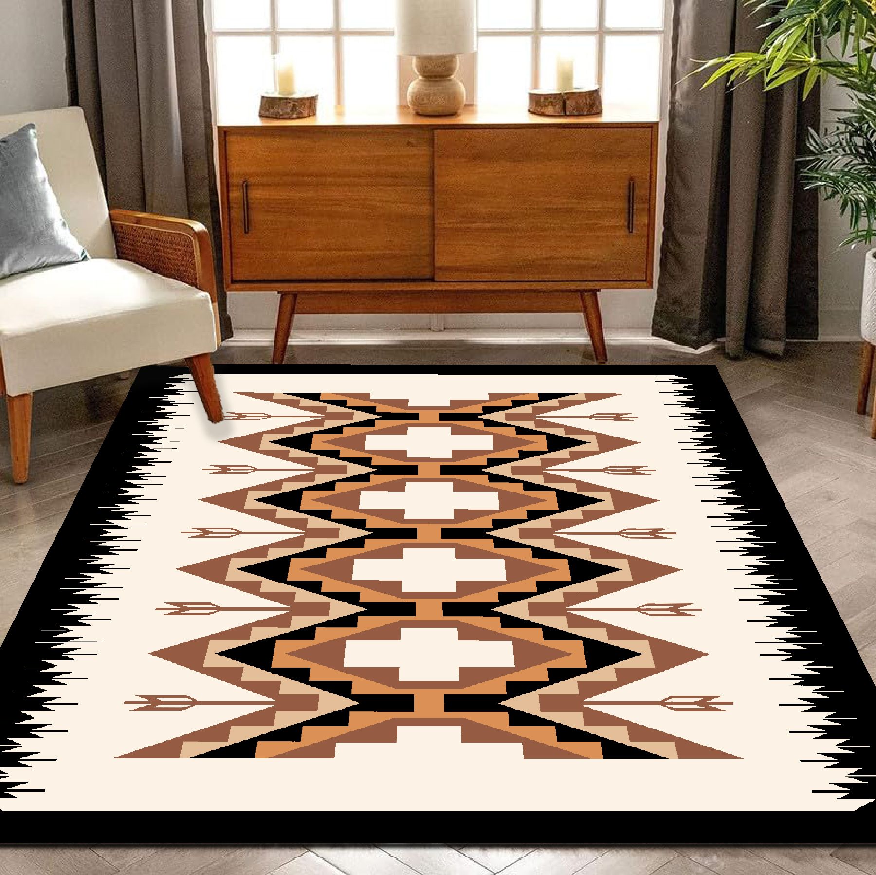 hollywood styles 5 ft X 7 ft Velvet Carpet-picture-0