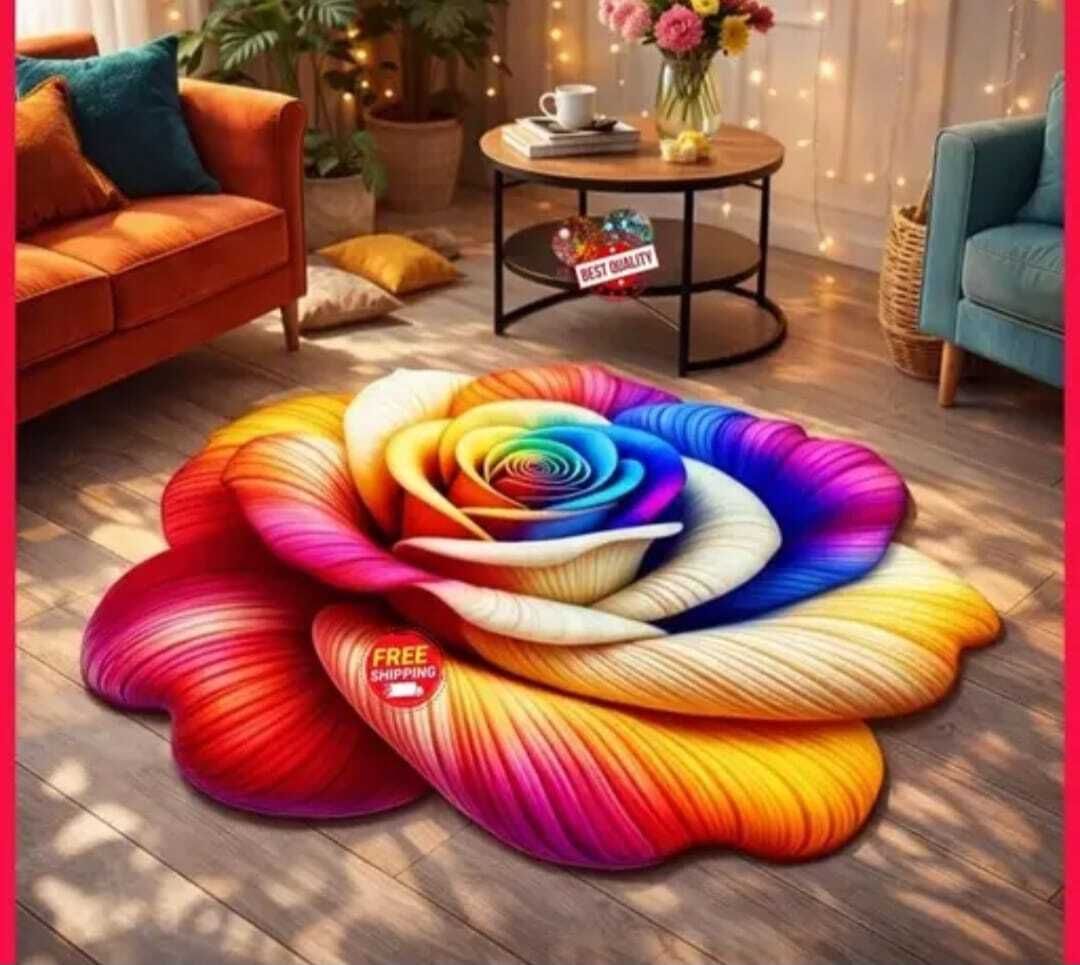 wonderland 58 cm X 58 cm Rubber Carpet-picture-45