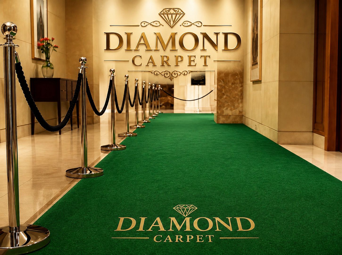 diamondcarpet 5 ft X 25 ft Acrylic Carpet-picture-22