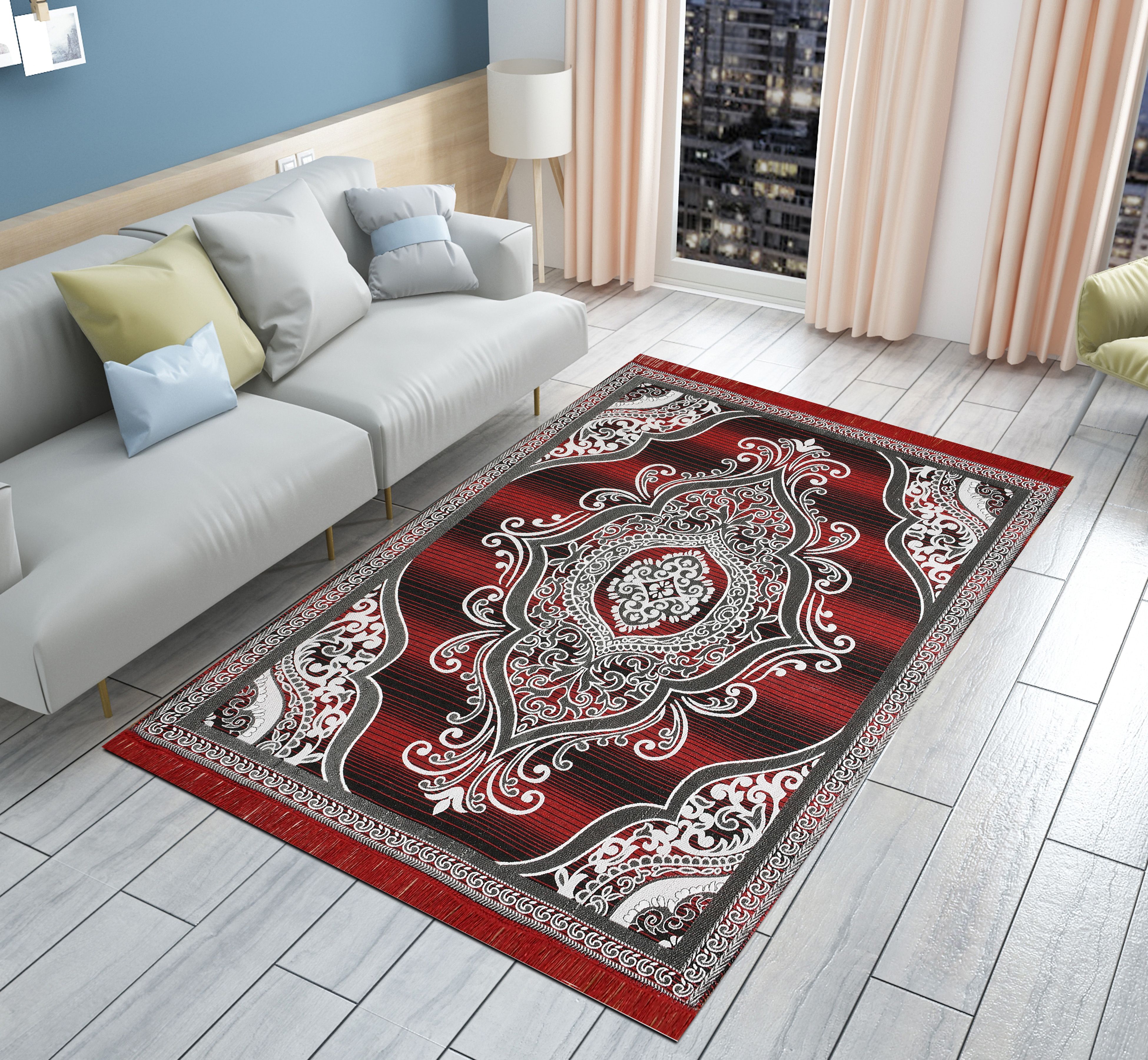 Multicolor Cotton Carpet-image-25