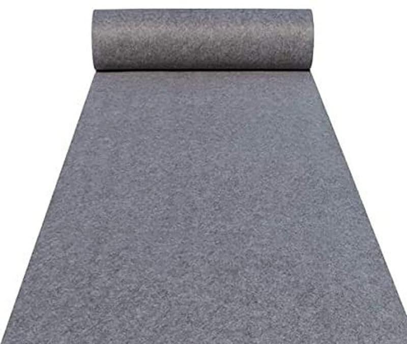 kavi handloom Grey Polyester Carpet image 1