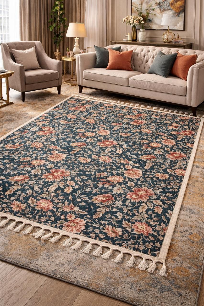 udeek 152 cm X 214 Cotton Carpet-picture-21