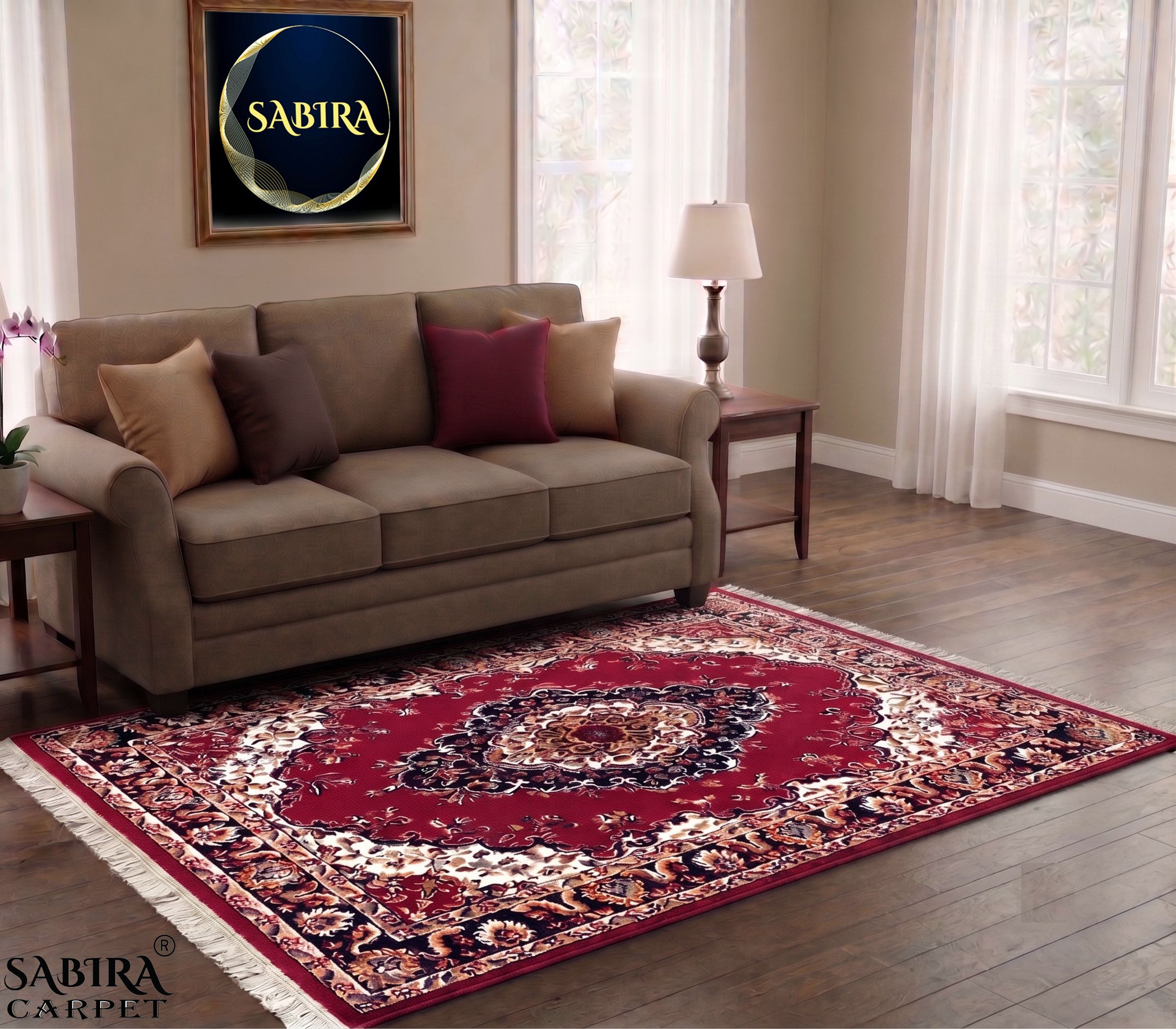 sabira 4 ft X 5 ft Acrylic Carpet-picture-3