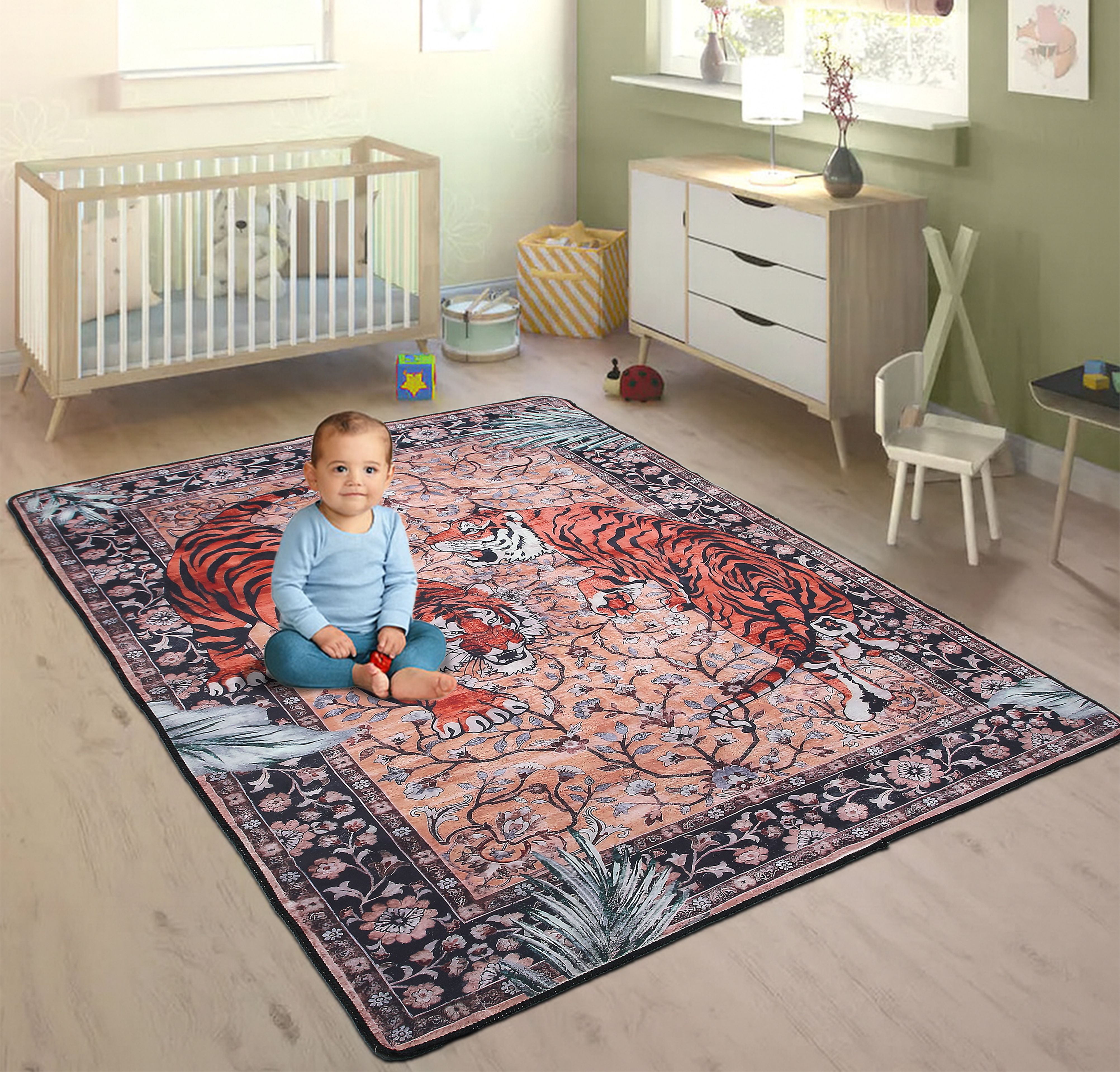 91 cm X 137 Polyester Carpet-image-36