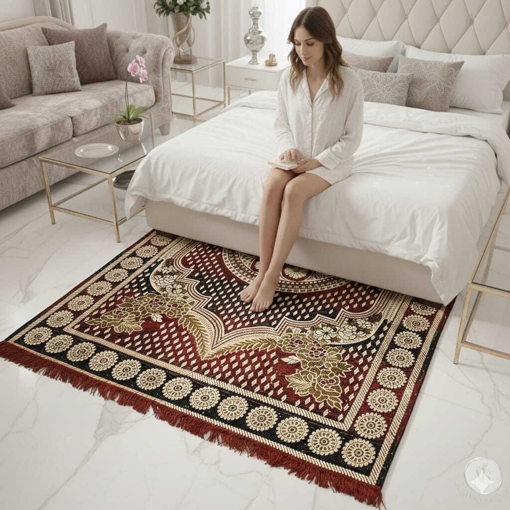 sudha enterprises 5 ft X 7 ft Cotton Carpet-picture-34