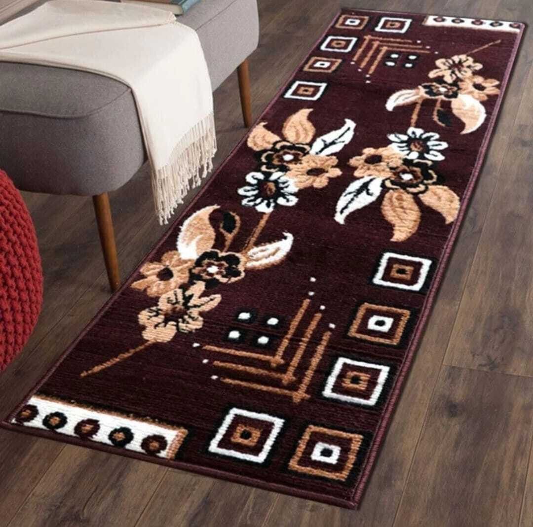 Brown Polyester Runner-image-33