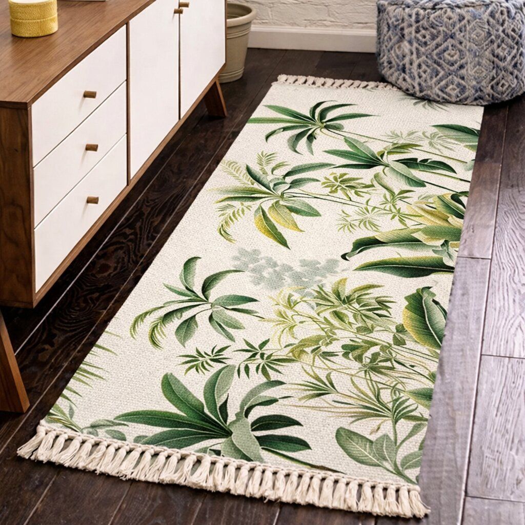 60 cm X 152 cm Cotton Runner-image-42