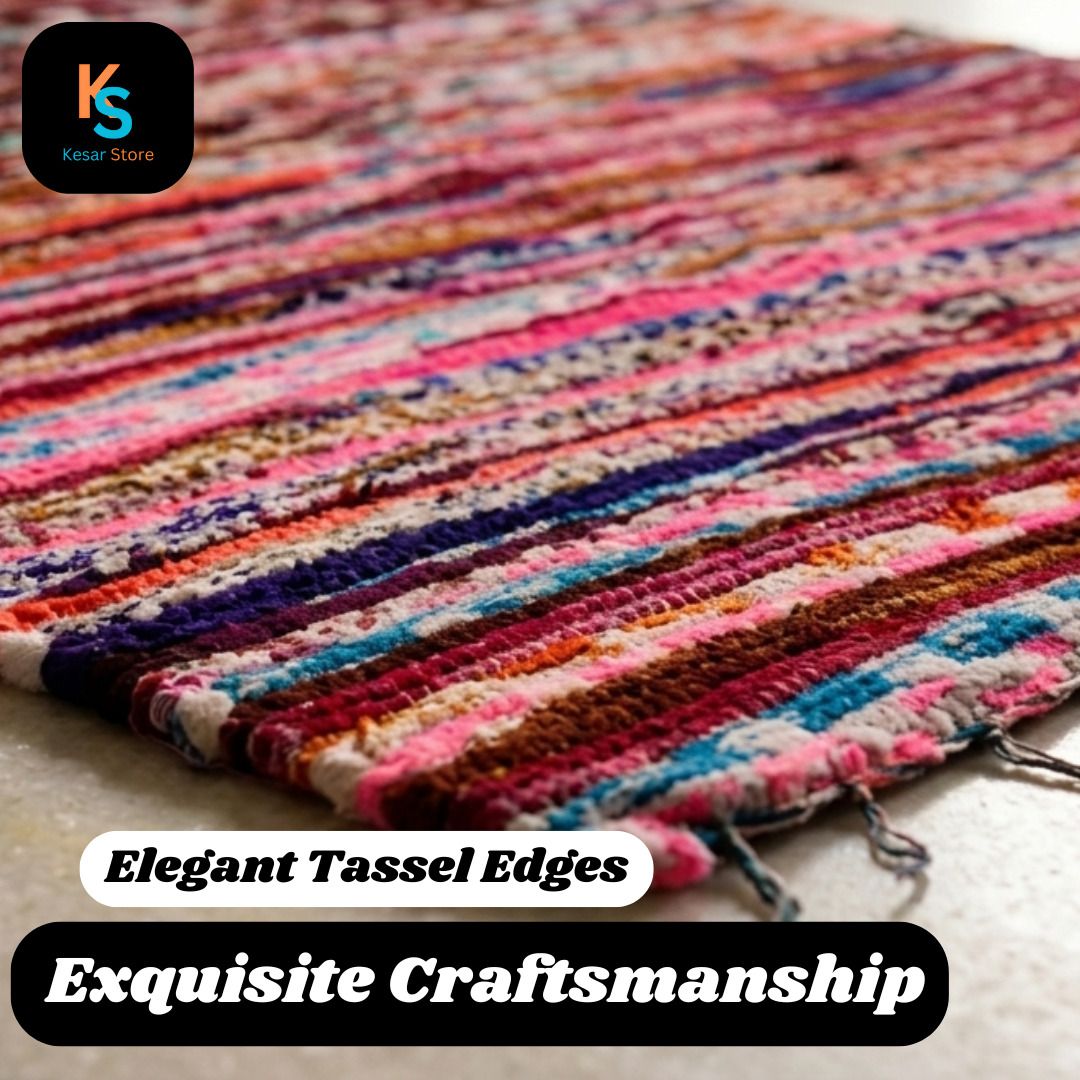 kesar store 4 ft X 6 ft Acrylic Dhurrie-picture-15