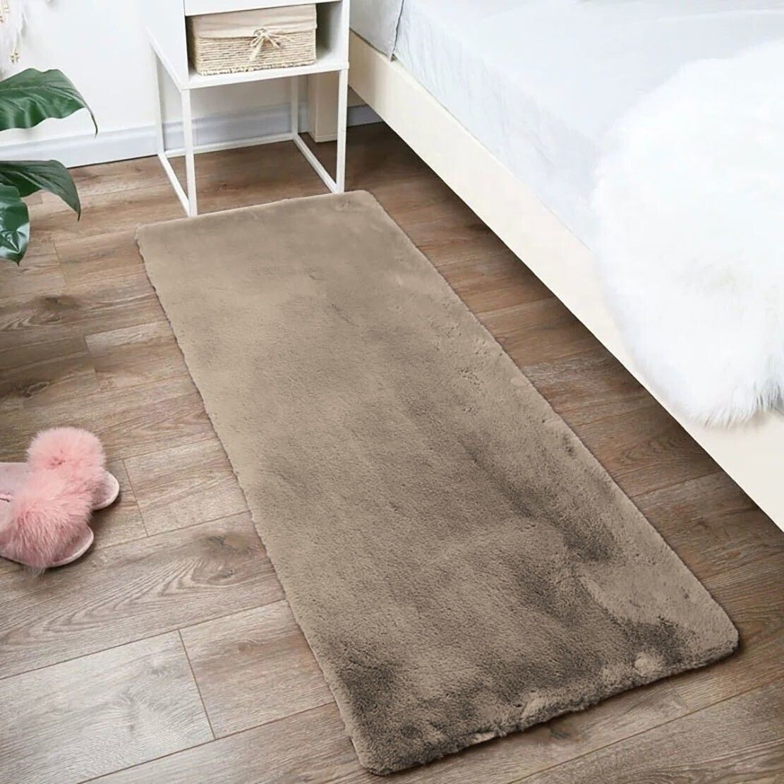 Brown Polyester Runner-image-3