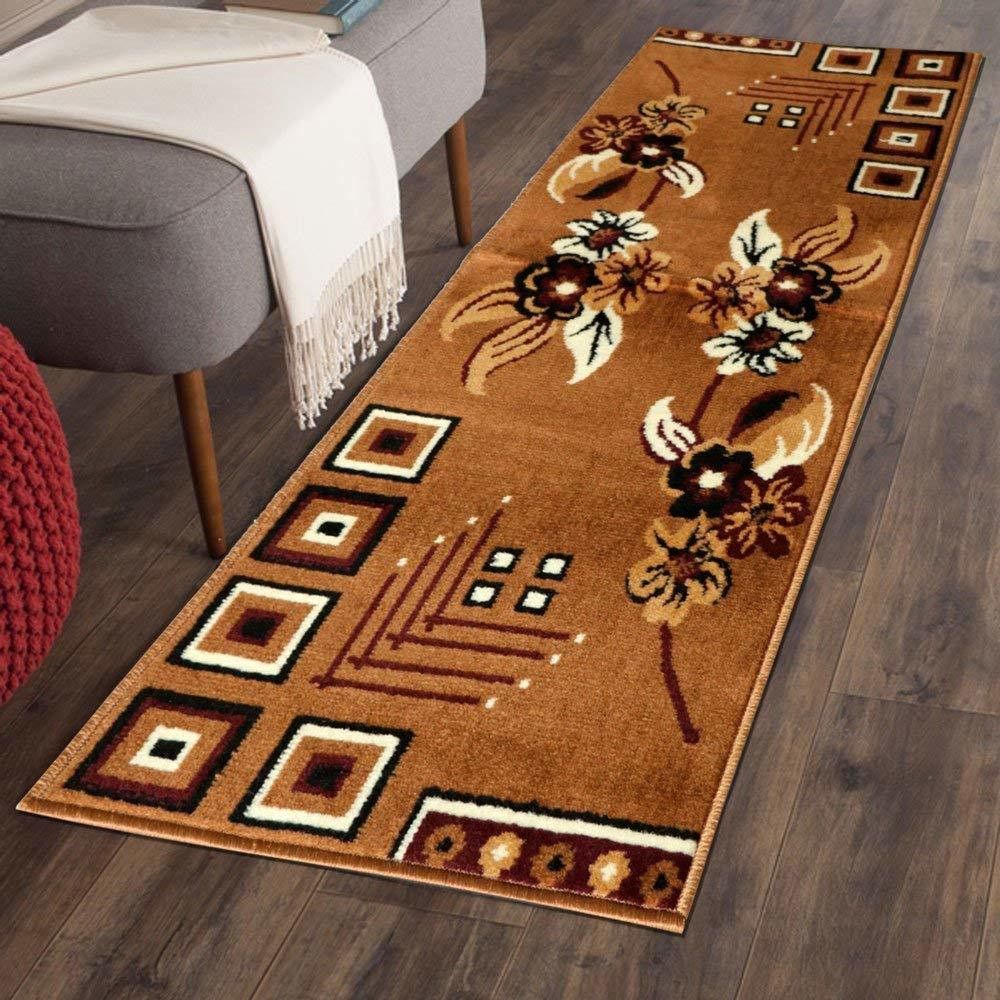 shag weaving Gold Acrylic Carpet-picture-6