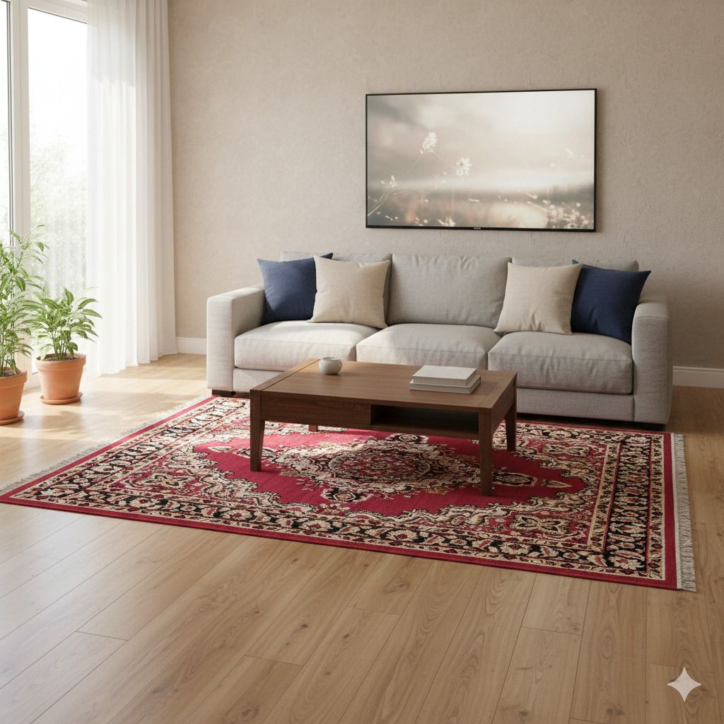 luxe legacy carpet 3 ft X 5 ft Acrylic Carpet-picture-11