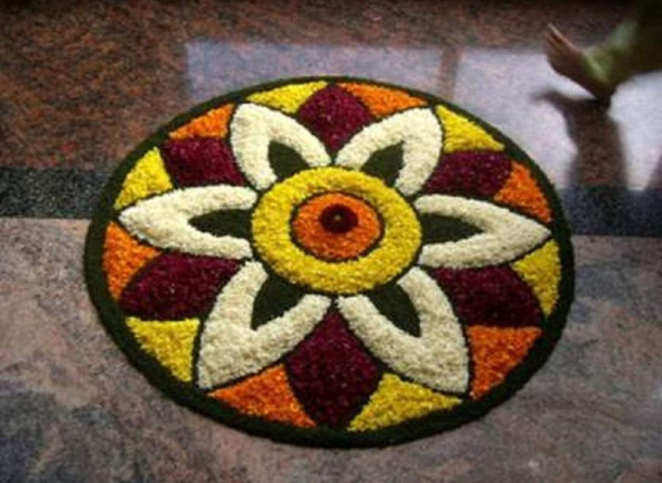 the fresh livery Multicolor Cotton Area Rug-picture-24