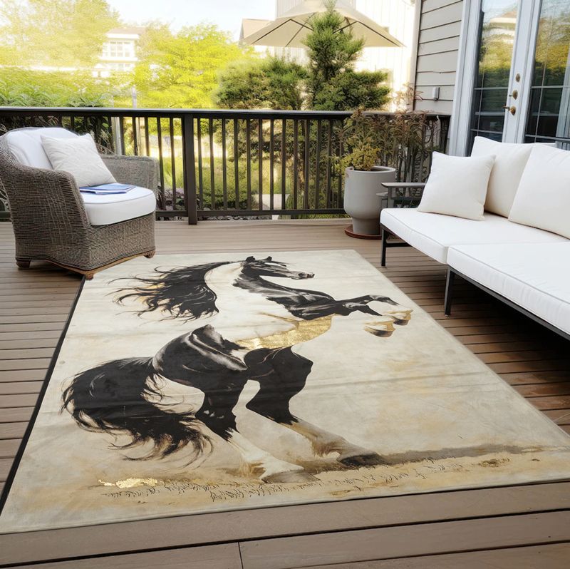 orbis 4 ft X 6 ft Chenille Carpet-picture-3