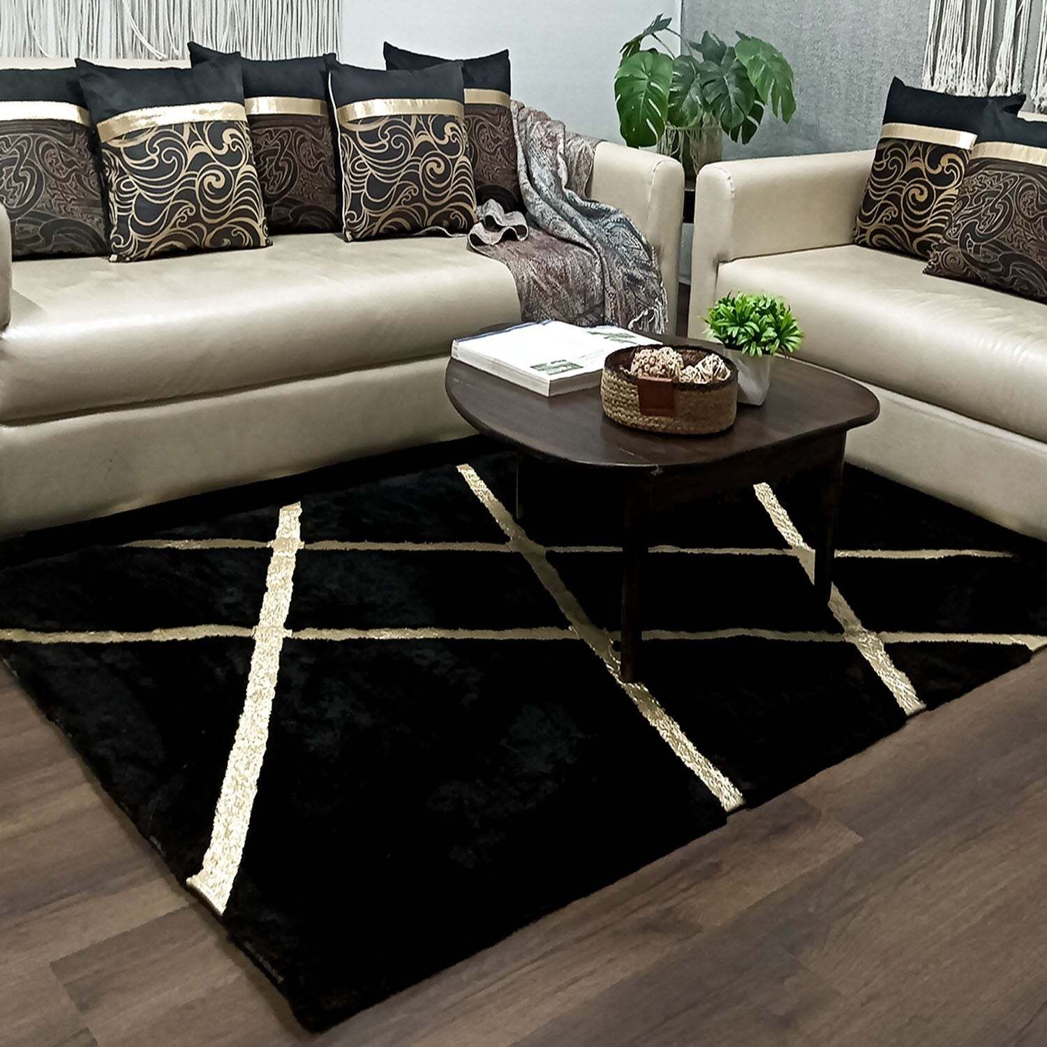 avioni 180 cm X 180 cm Cotton Area Rug-picture-21