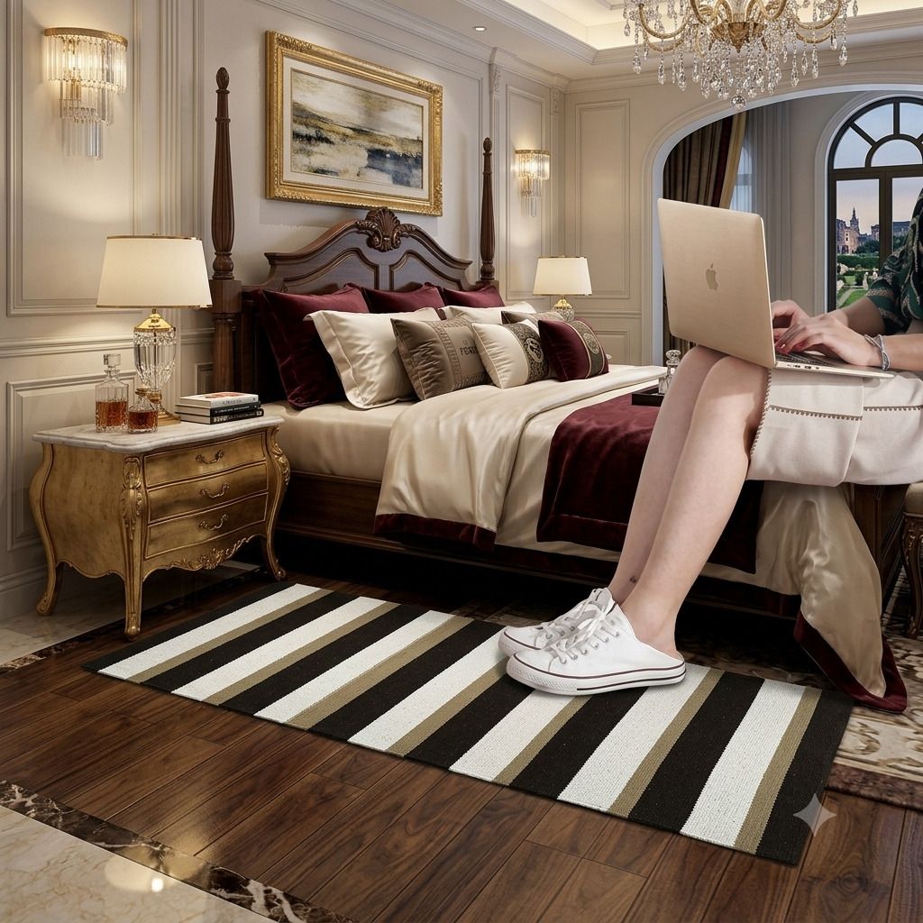 60 cm X 152 cm Cotton Runner-image-30