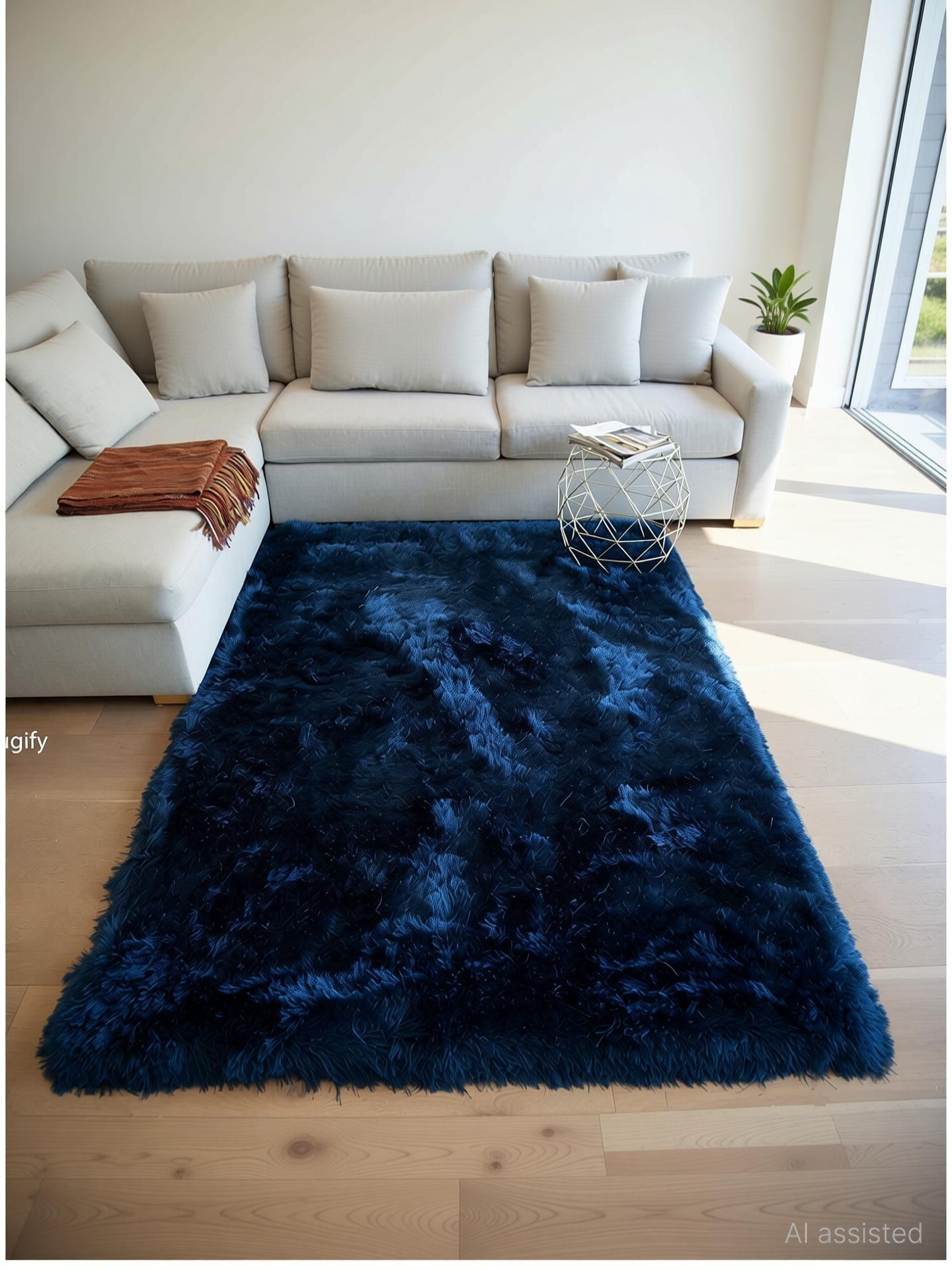 u waver 3 ft X 5 ft Polyester Carpet-picture-38