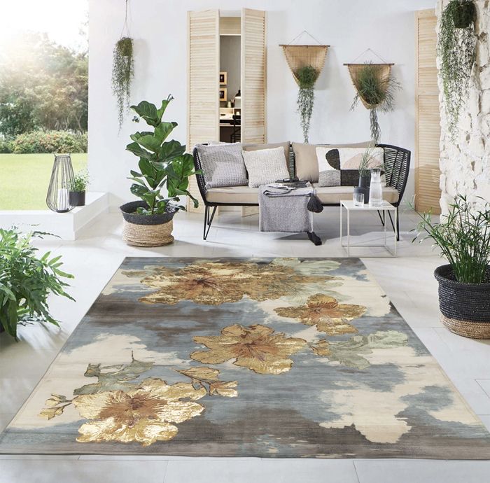 orbis 4 ft X 6 ft Chenille Carpet-picture-2