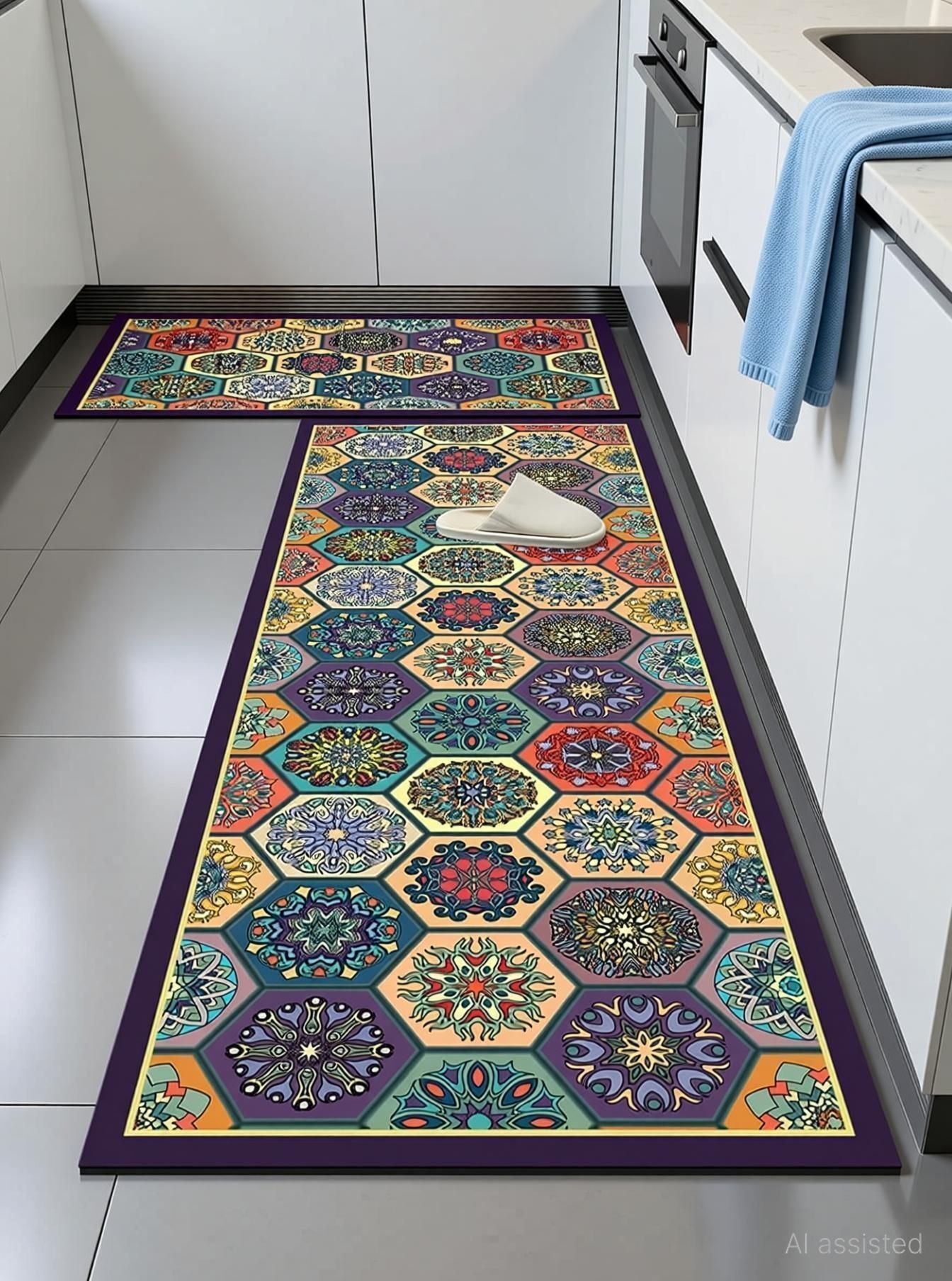 x - glam 40 cm X 60 cm Rubber Carpet-picture-21