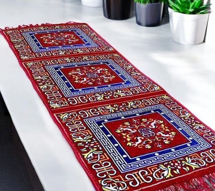 unfold happiness 2 cm X 7 cm Chenille Runner-picture-30