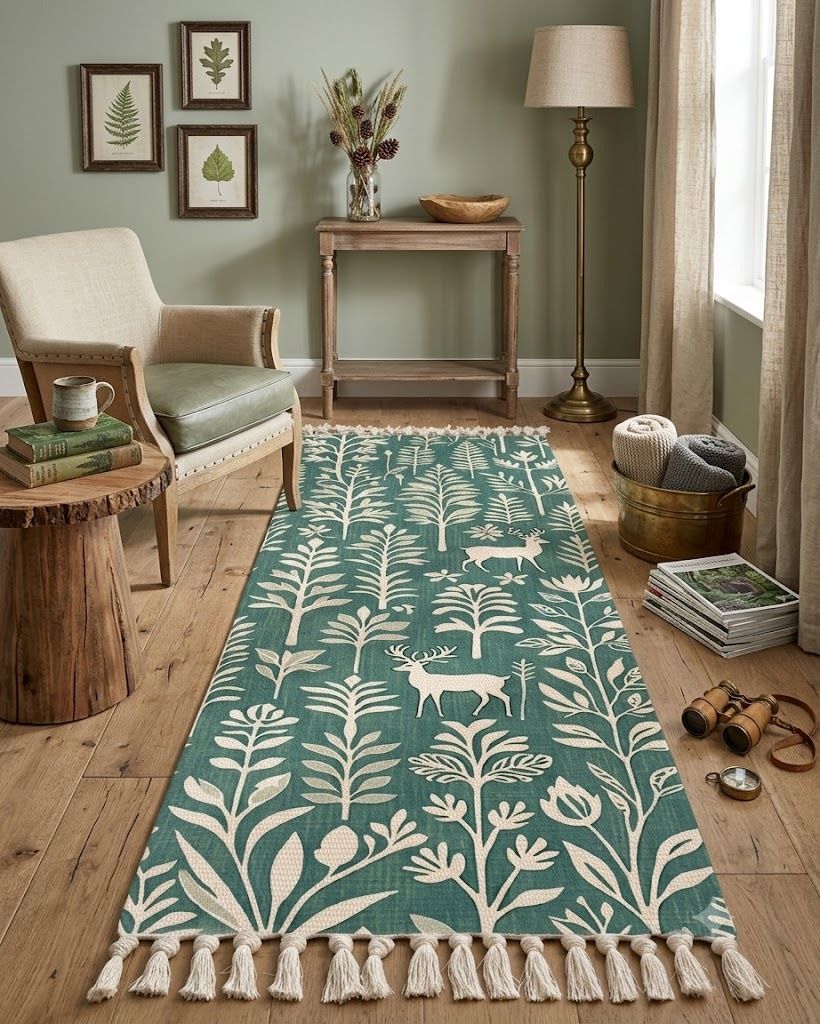 creative hub 60 cm X 152 cm Cotton Runner-picture-47