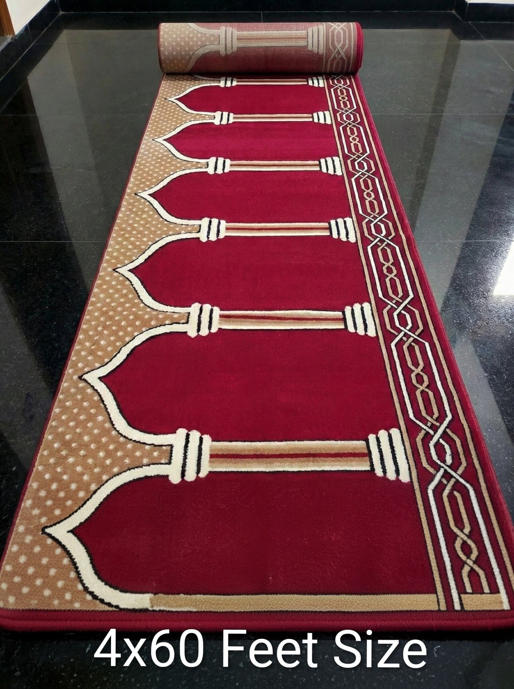 afroz carpets 4 ft X 60 ft Acrylic Carpet-picture-38