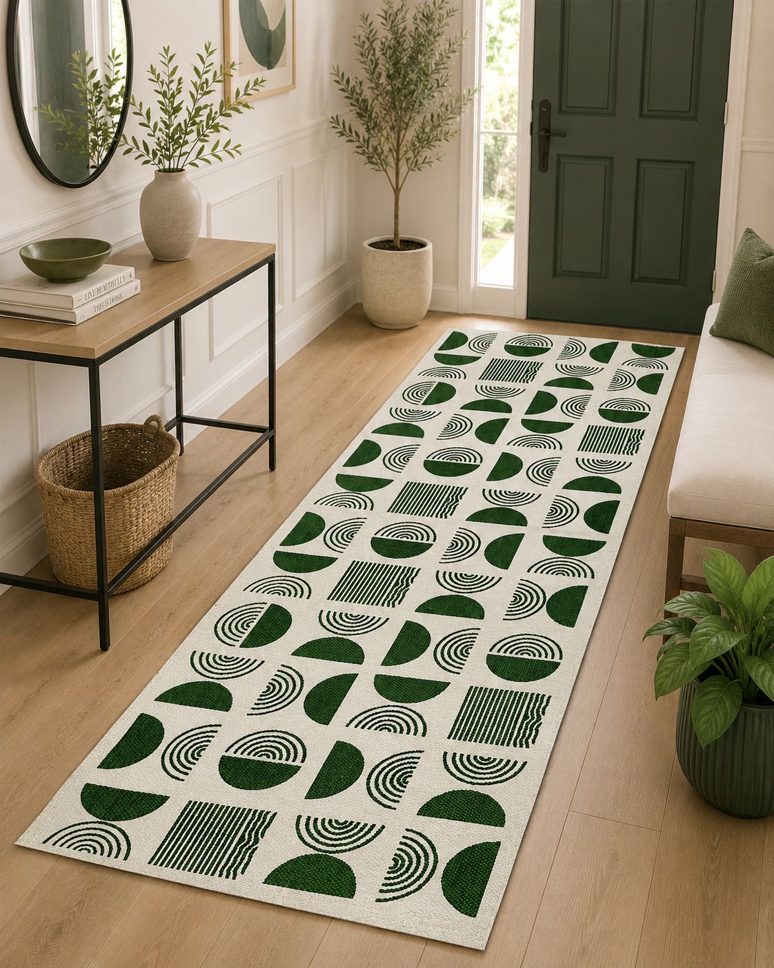 creative hub 60 cm X 152 cm Cotton Runner-picture-35