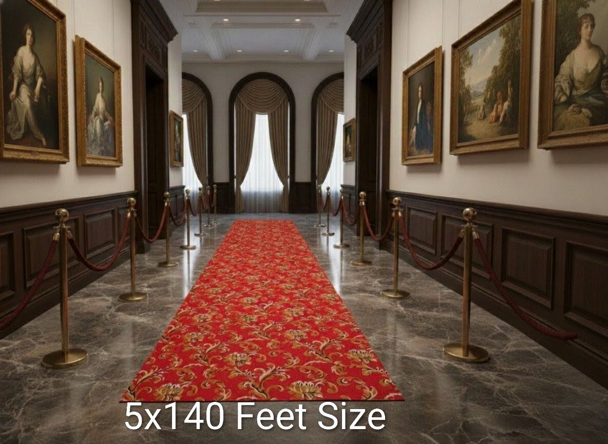 afroz carpets 5 ft X 140 ft Synthetic Carpet-picture-23