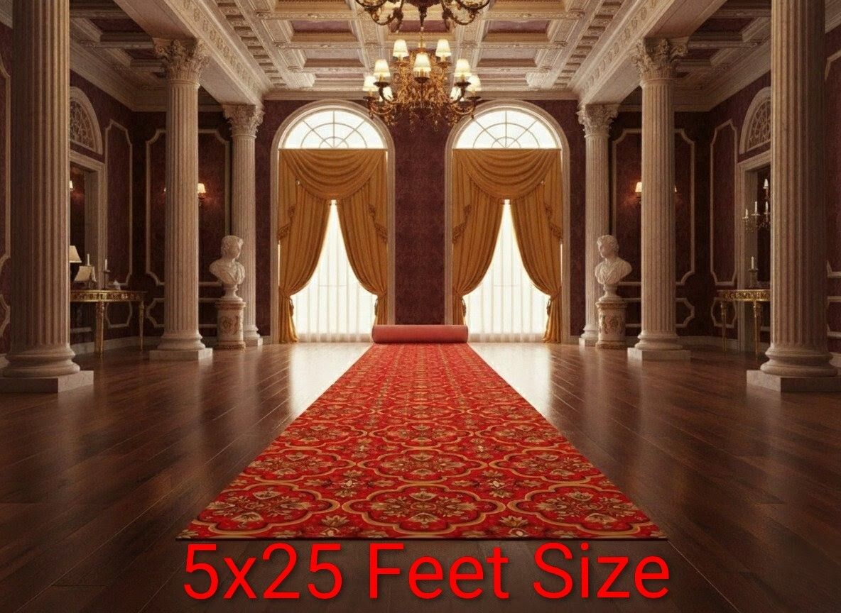 bright carpet industries 5 ft X 25 ft Synthetic Carpet-picture-6