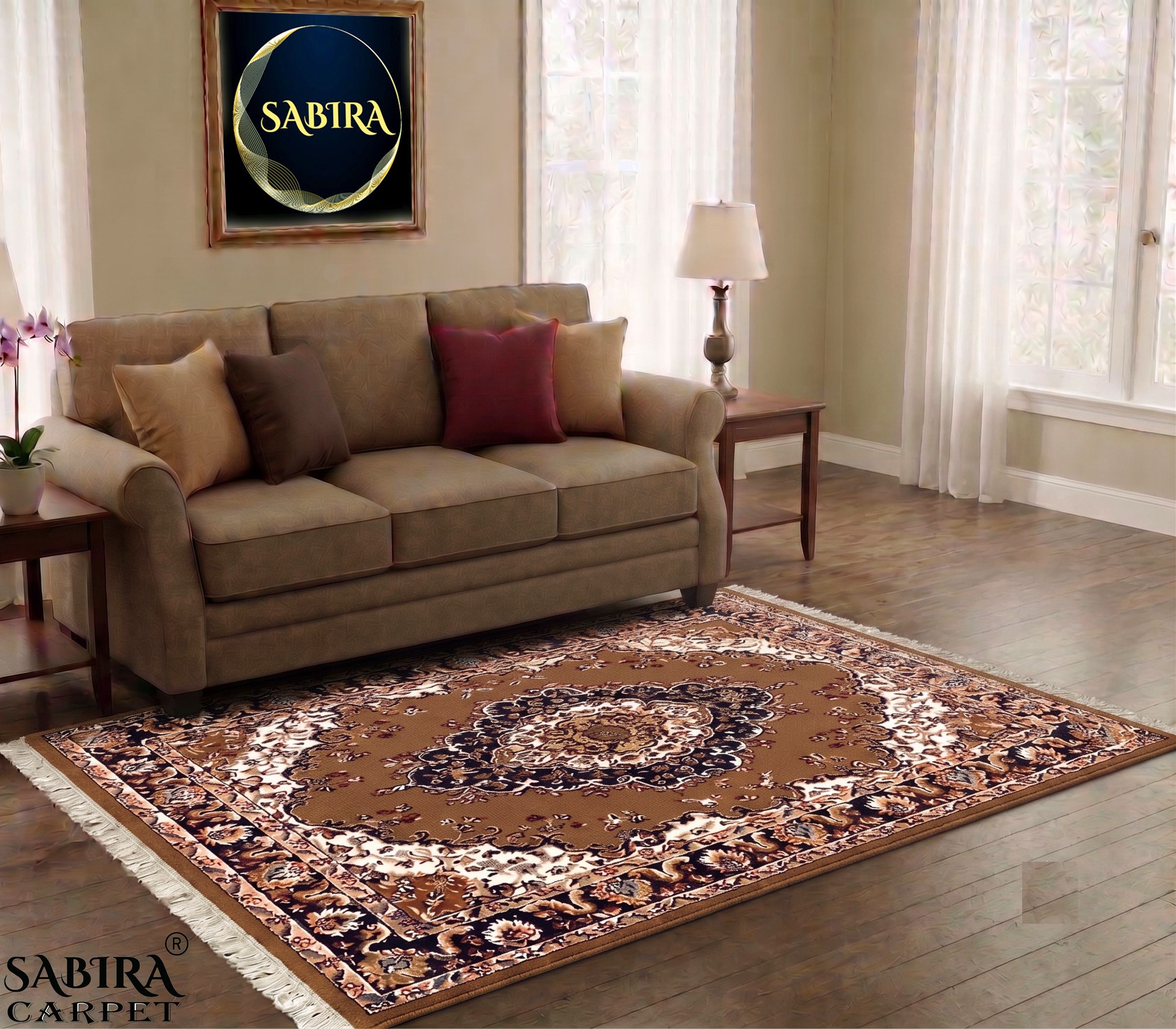 sabira 4 ft X 5 ft Acrylic Carpet-picture-4