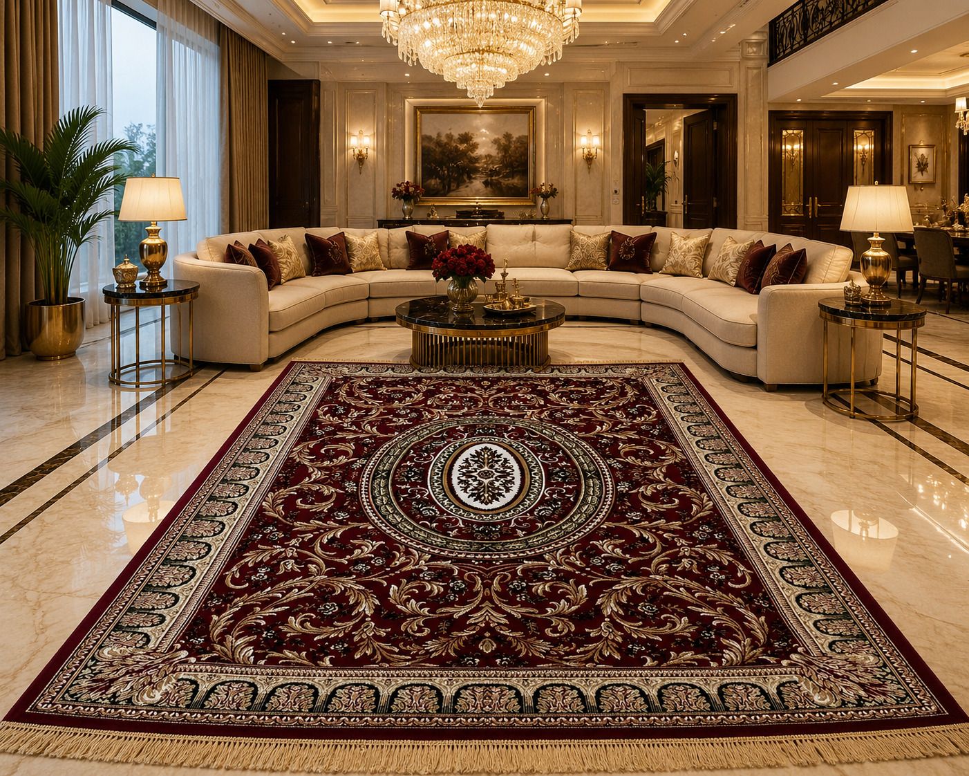 shabacarpet 5 ft X 7 ft Silk Carpet-picture-42