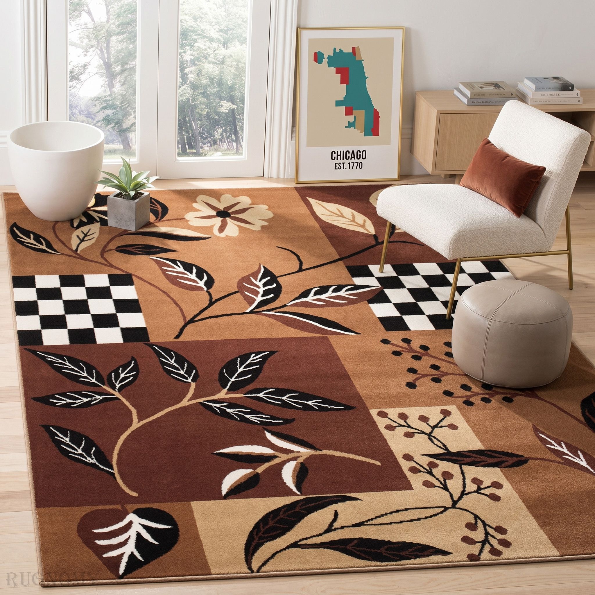 rugnomy 6 ft X 9 ft Acrylic Carpet-picture-20
