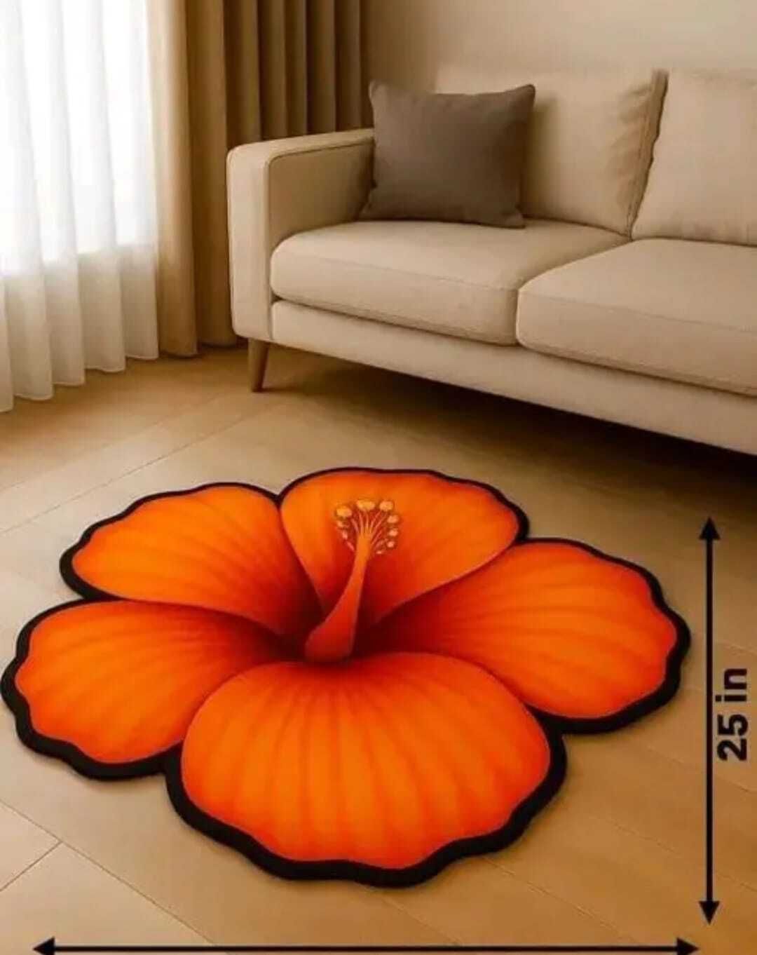 wonderland 58 cm X 58 cm Rubber Carpet-picture-16