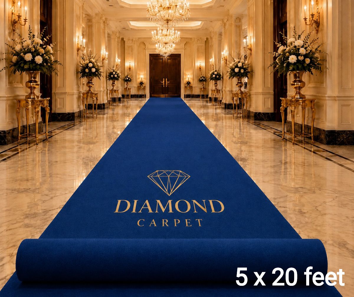diamondcarpet 5 ft X 20 ft Acrylic Carpet-picture-39