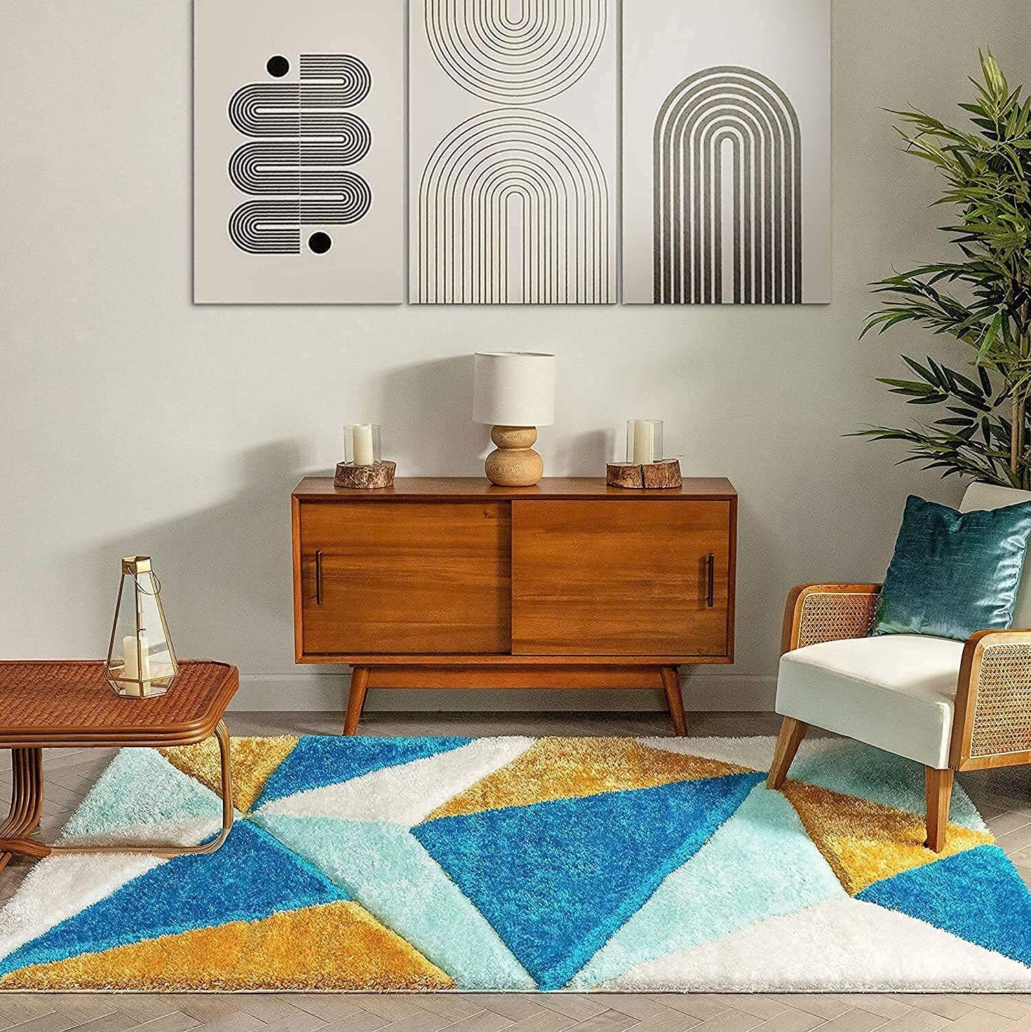 masterkmots 4 ft X 6 ft Polyester Carpet-picture-25