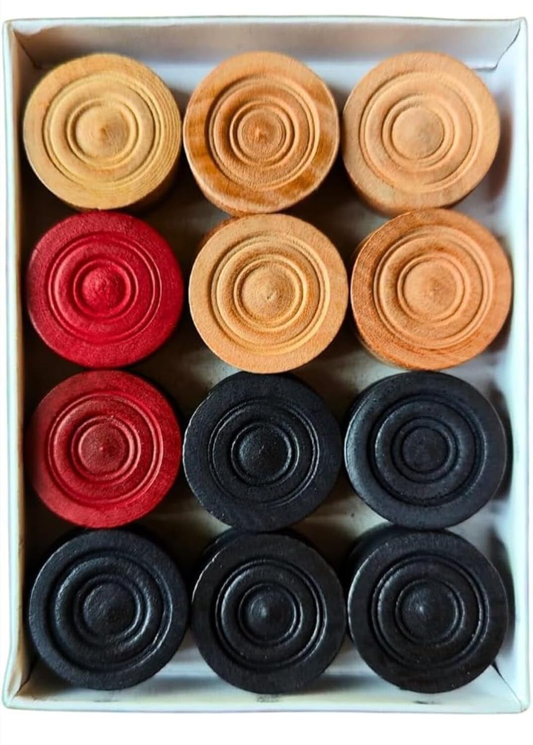 Tournament Carrom Board complete Coins Set Carrom Pawns-image-29