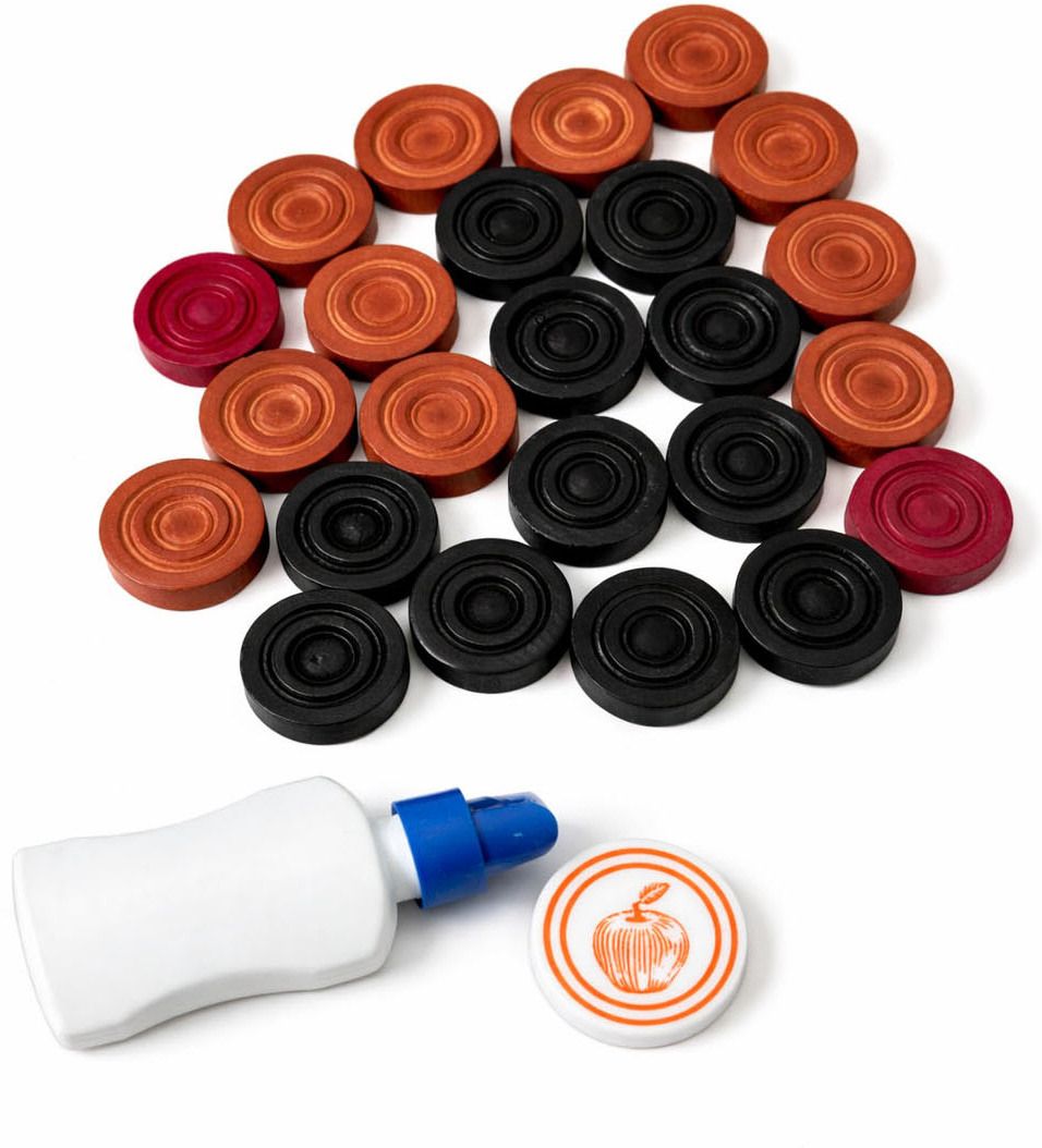 Natural Wooden Carrom Goti Set – Durable & Polished Playing Coins Carrom Pawns-image-20