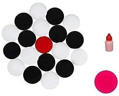 butee Standard Carrom Men Coins – Practice & Tournament Use Carrom Pawns-picture-26