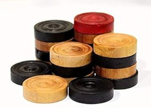 btg Wooden Carrom Coins 24 Carrom Pawns-picture-22