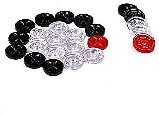 s n international Crystal Carrom Coins With 5 Gm Powder and Striker Carrom Pawns-picture-15
