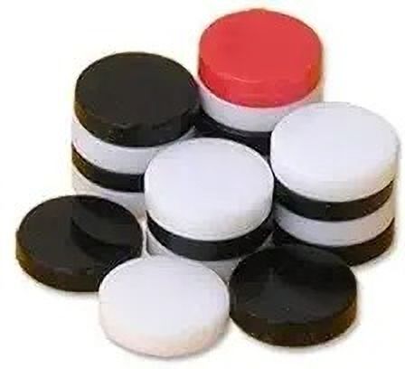 Carrom Board Coins Set – Durable Plastic Game Pieces Carrom Pawns-image-19