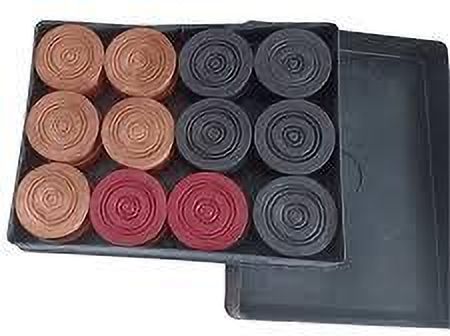 jaigeet Wooden carrom coins set with striker Carrom Pawns-picture-25
