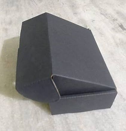 malani stores Self-Locking Box Craft Paper 3ply self locking corrugated black box size:-6x4x2 inch Packaging Box-picture-19