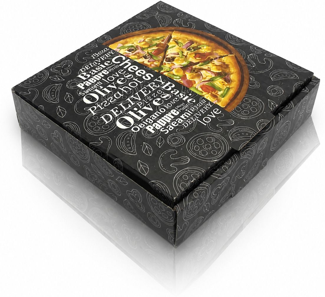 d'aromas Pizza Box Cardboard shipment, storaged, food packaging, Delivery Packaging Box-picture-24