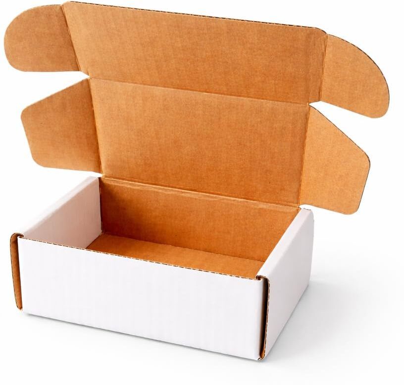 secureship Corrugated Cardboard Premium Mailer Boxes 3 Ply Self Locking 4 x 3 x 2 Inch Packaging Box-picture-23