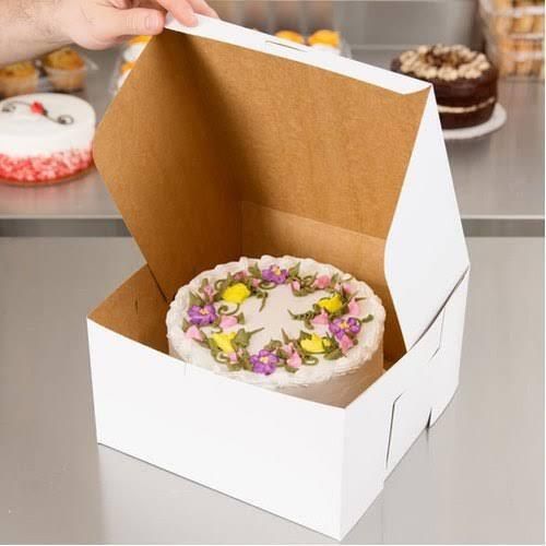 bakewareind Auto-Lock Bottom Fluted Carton Paper cake box Packaging Box-picture-43