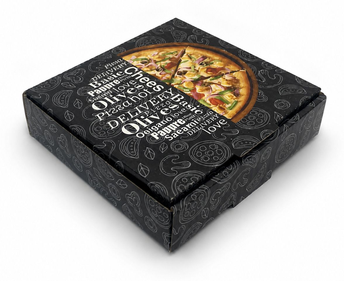 d'aromas Pizza Box Cardboard pizza packaging, pizza delivery, pizza storage Packaging Box-picture-34