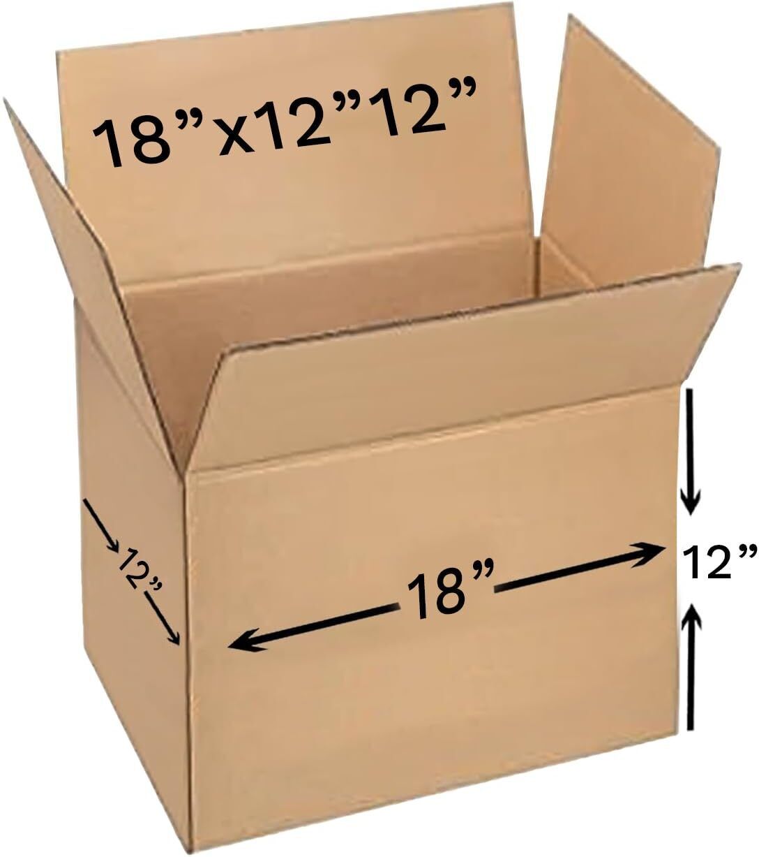 shree tirupati refractories and ceramics Corrugated Cardboard 3 PLY -18X12X12 INCH (120 GSM PURE VIRGIN PAPER)) Packaging Box-picture-13