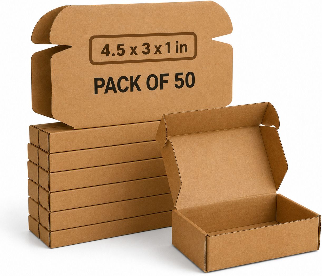 Self-Locking Box Cardboard Jewellery, E-commerce Packaging, Courier Shipping, Gifts, Shipping Packaging Box-image-25